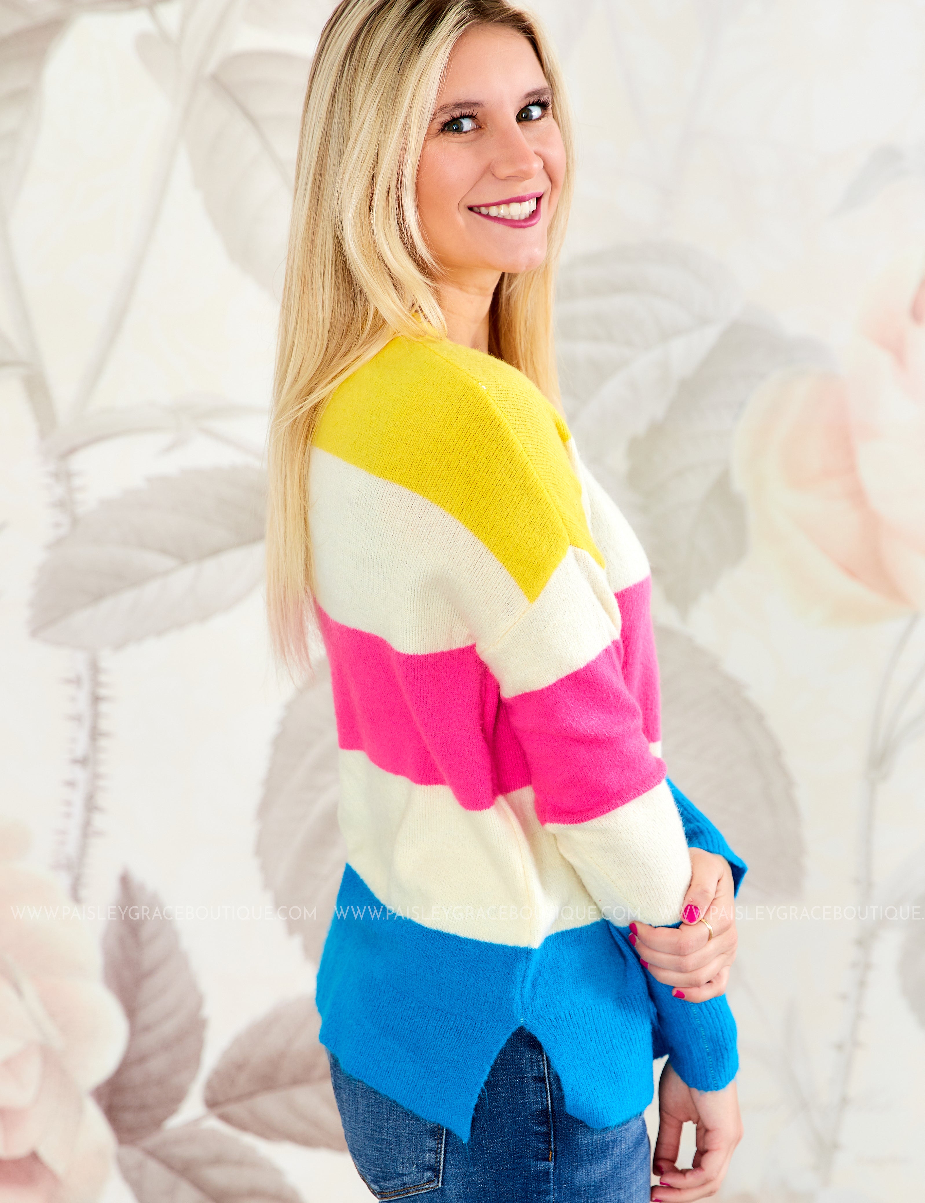 Feeling Optimistic Sweater* LAST ONES FINAL SALE *