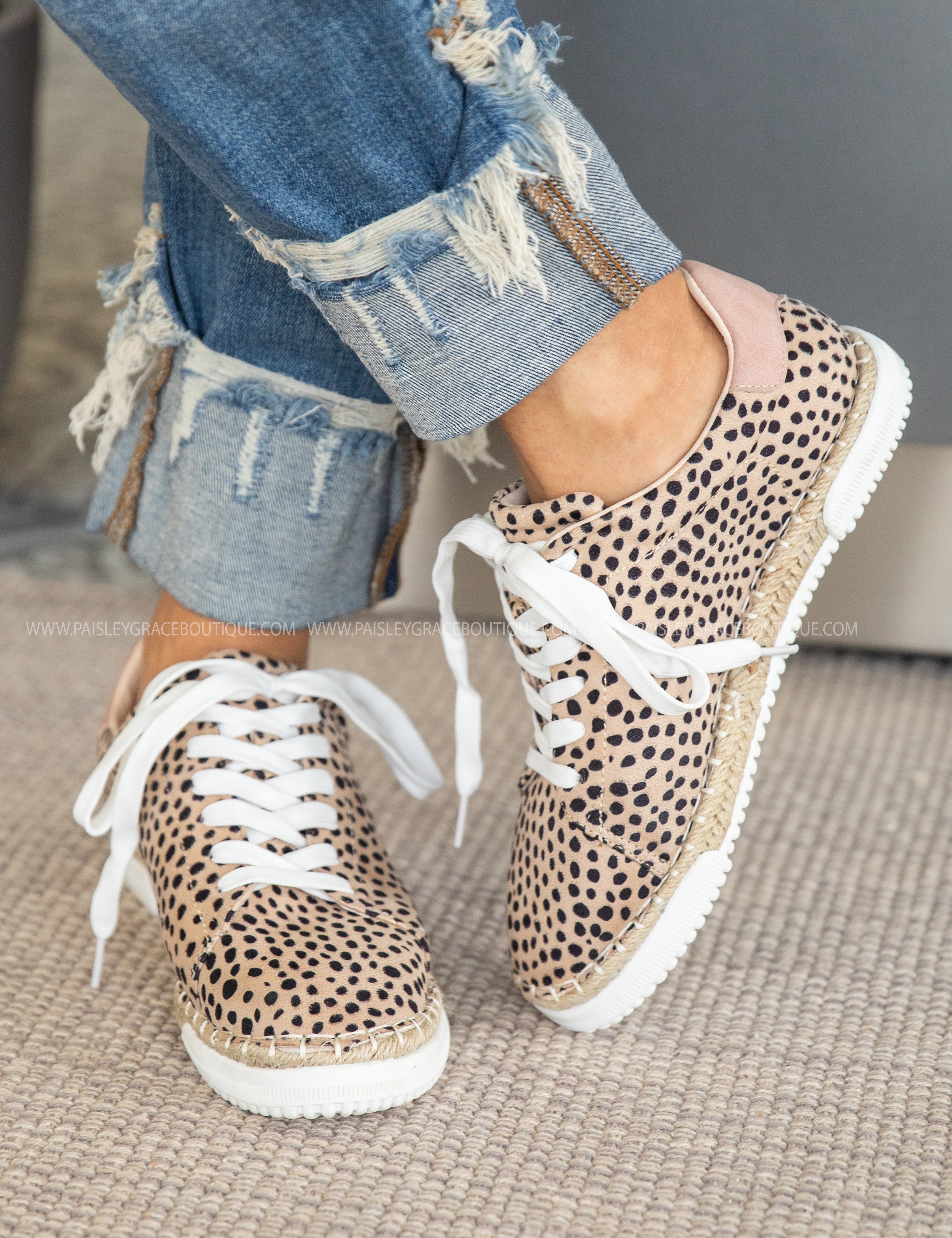Lucia Espadrille Sneaker-CHEETAH* LAST ONES FINAL SALE *