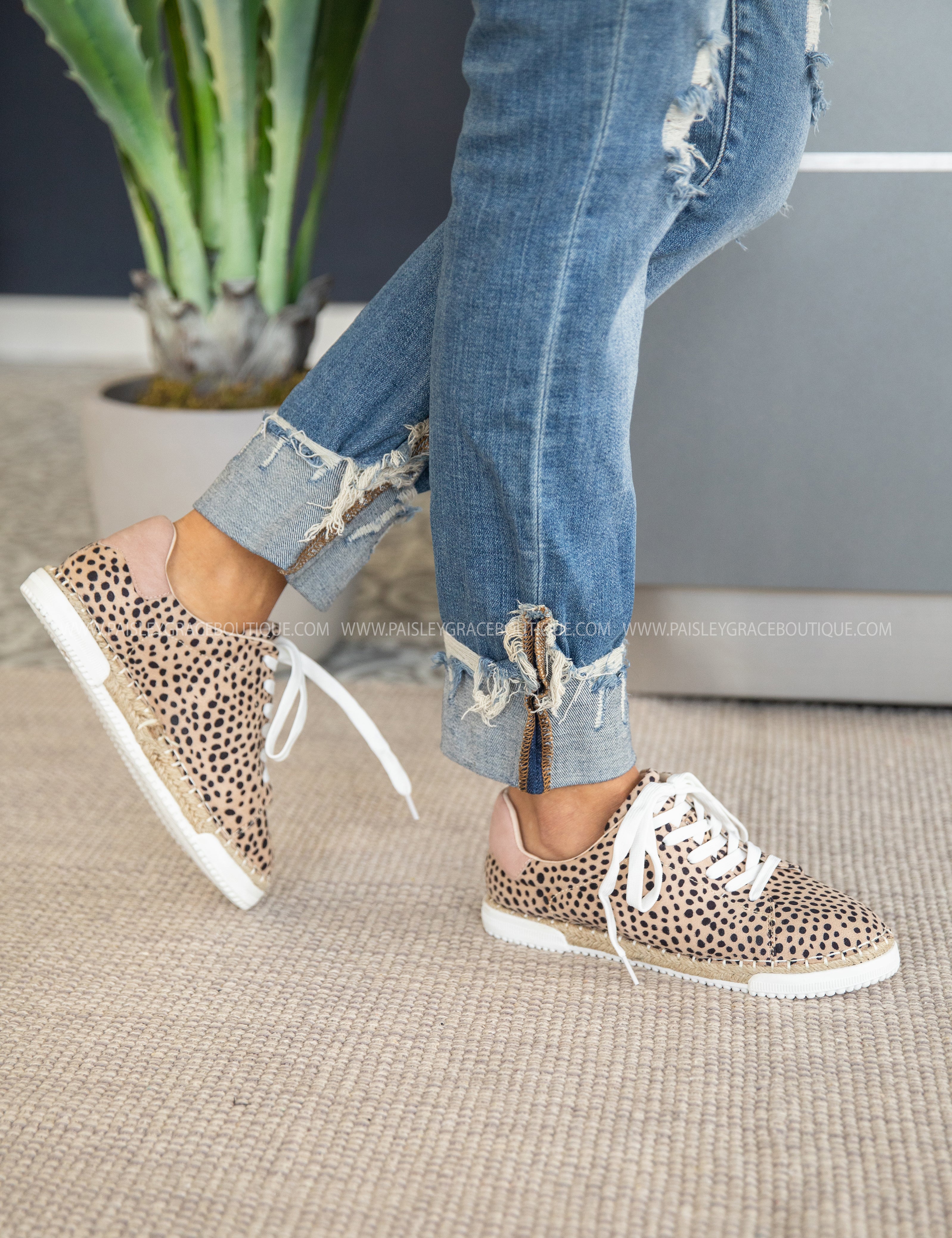 Lucia Espadrille Sneaker-CHEETAH* LAST ONES FINAL SALE *