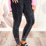 Rachel Leggings - Charcoal* LAST ONES FINAL SALE *
