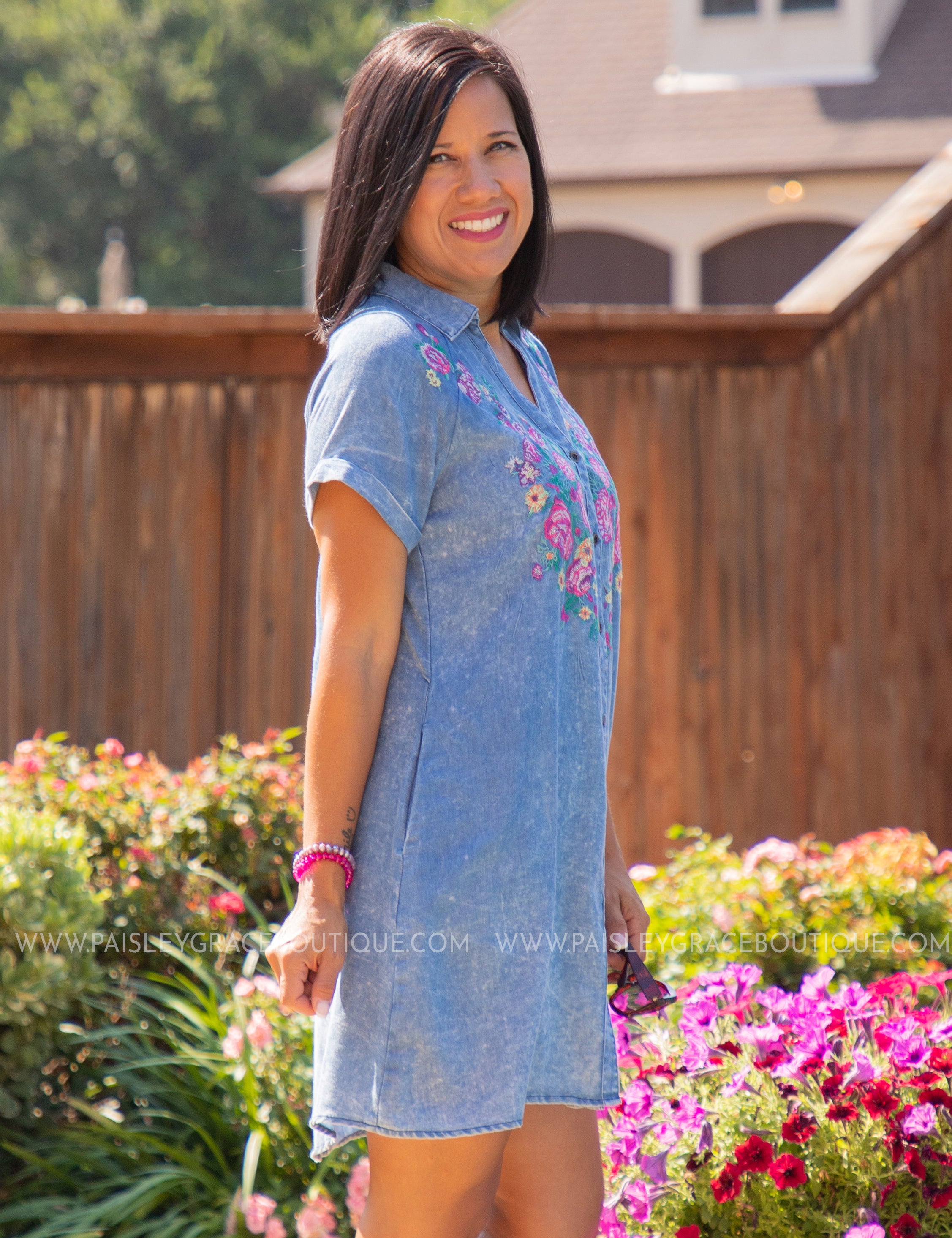 Demi Denim Dress* FINAL SALE *