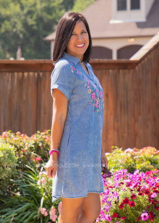 Demi Denim Dress* FINAL SALE *