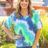 Color Burst Top - LAST ONES FINAL SALE