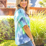 Color Burst Top - LAST ONES FINAL SALE