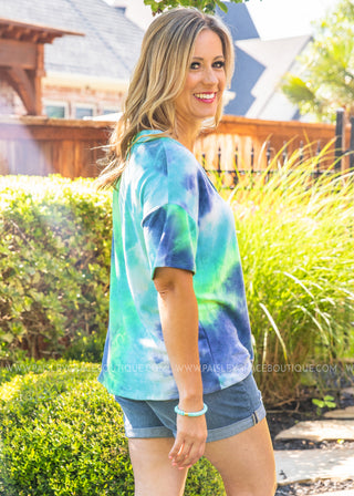 Color Burst Top  - FINAL SALE