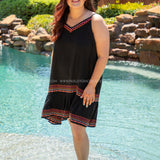 Sunset Dreamer Embroidered Dress* FINAL SALE *