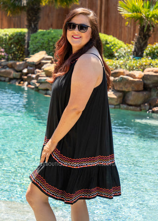 Sunset Dreamer Embroidered Dress* FINAL SALE *