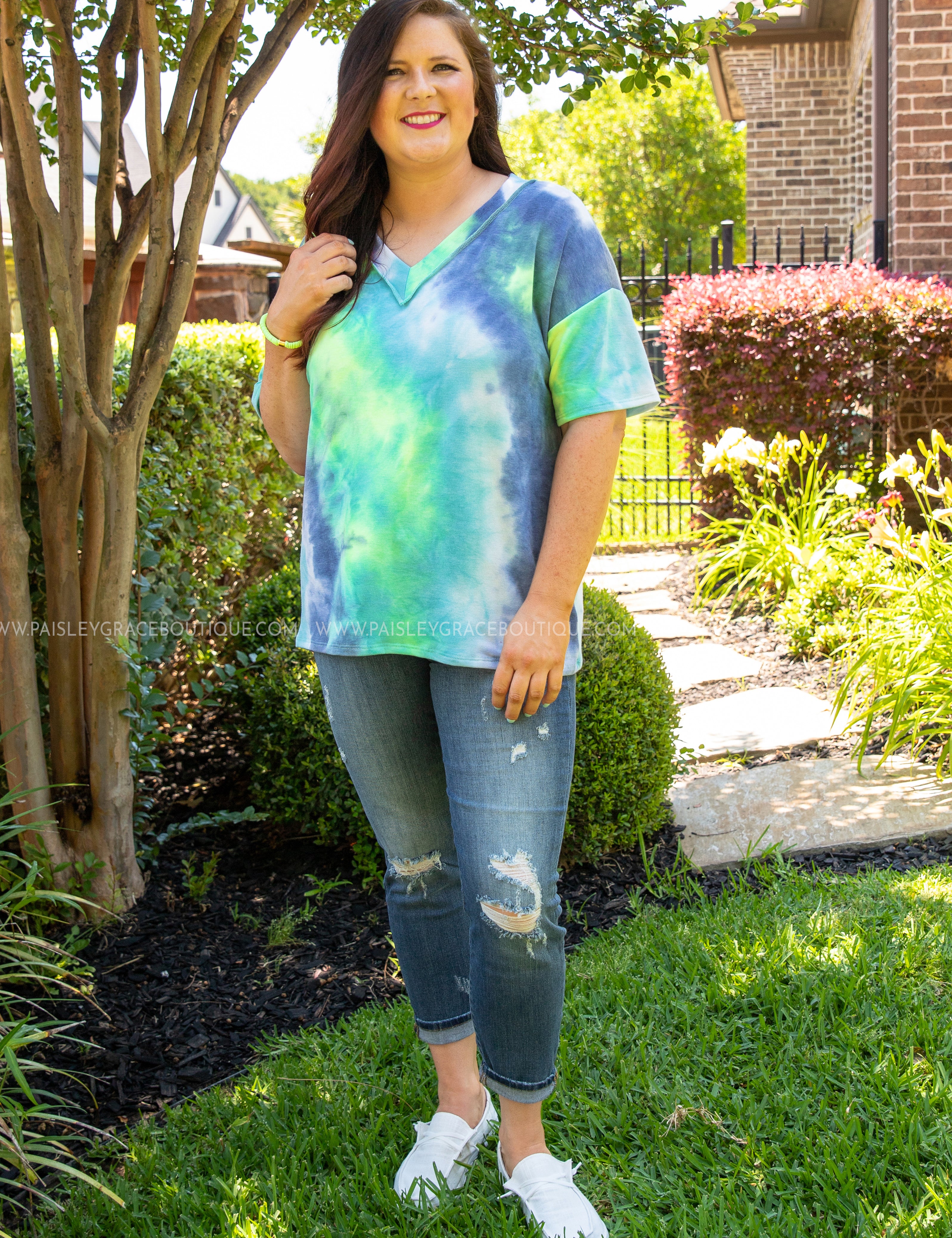 Color Burst Top - LAST ONES FINAL SALE