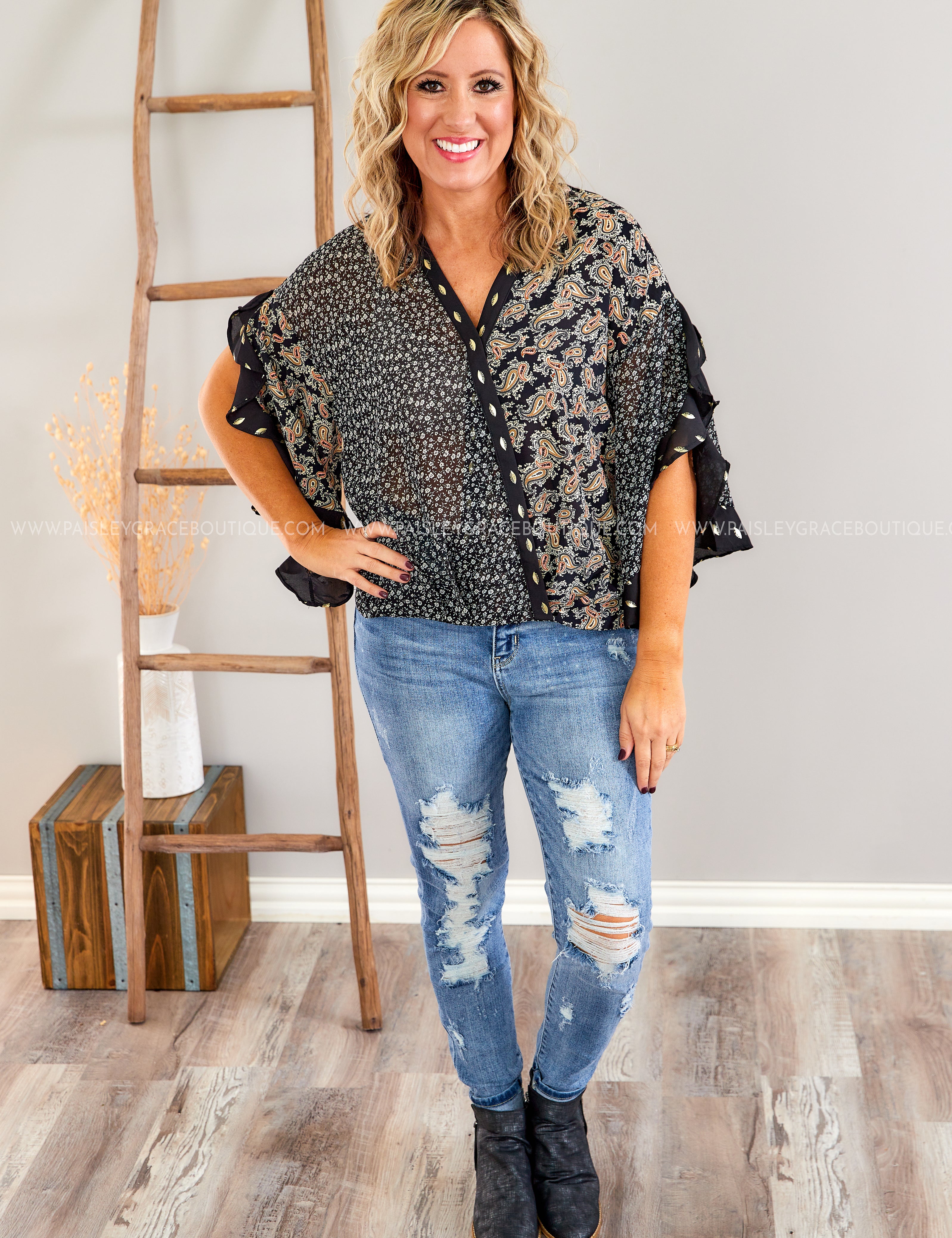 Stolen Secrets Top - LAST ONES FINAL SALE
