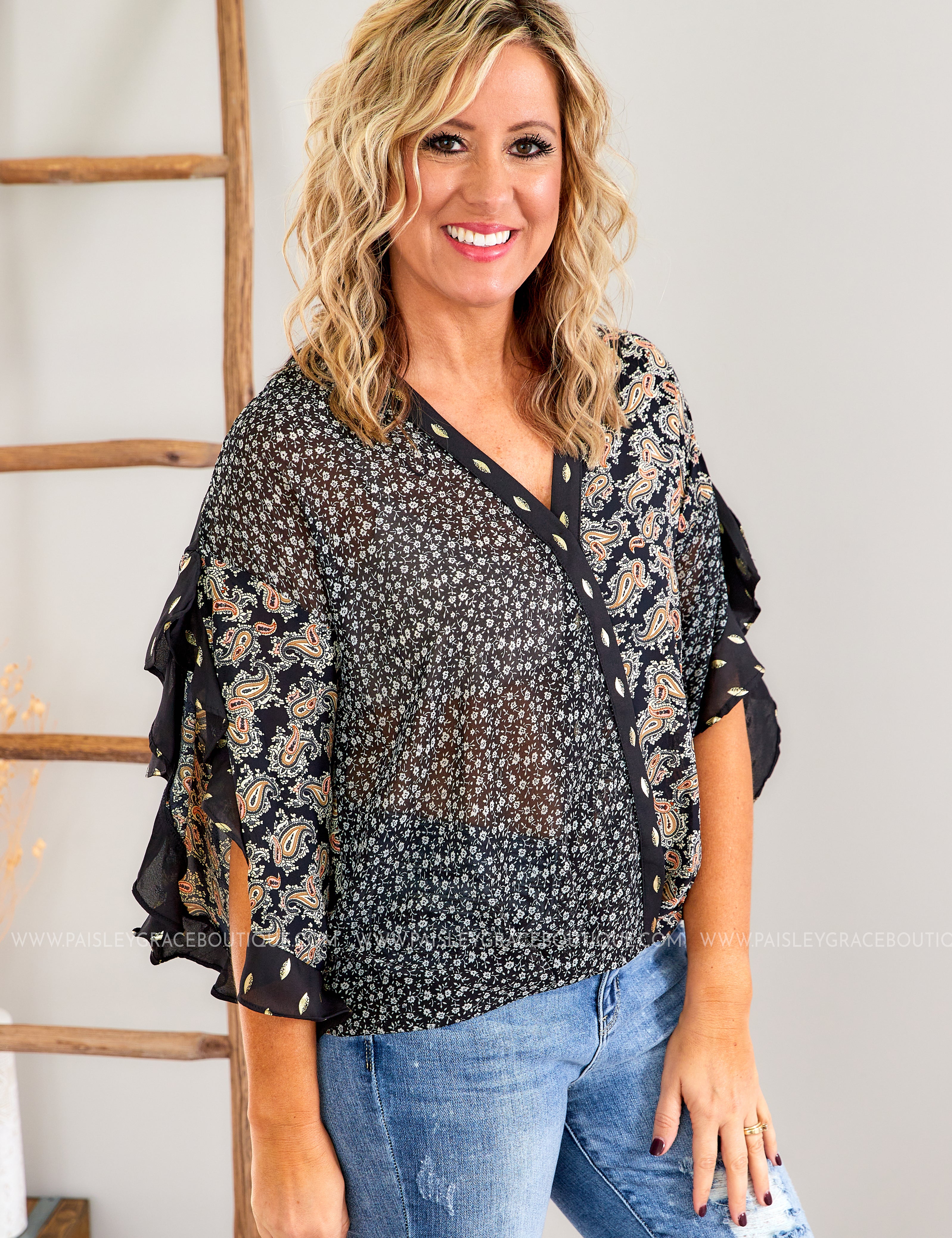 Stolen Secrets Top - LAST ONES FINAL SALE