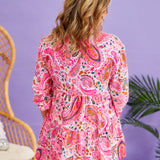 Striking Sight Top - Pink Mix* FINAL SALE *