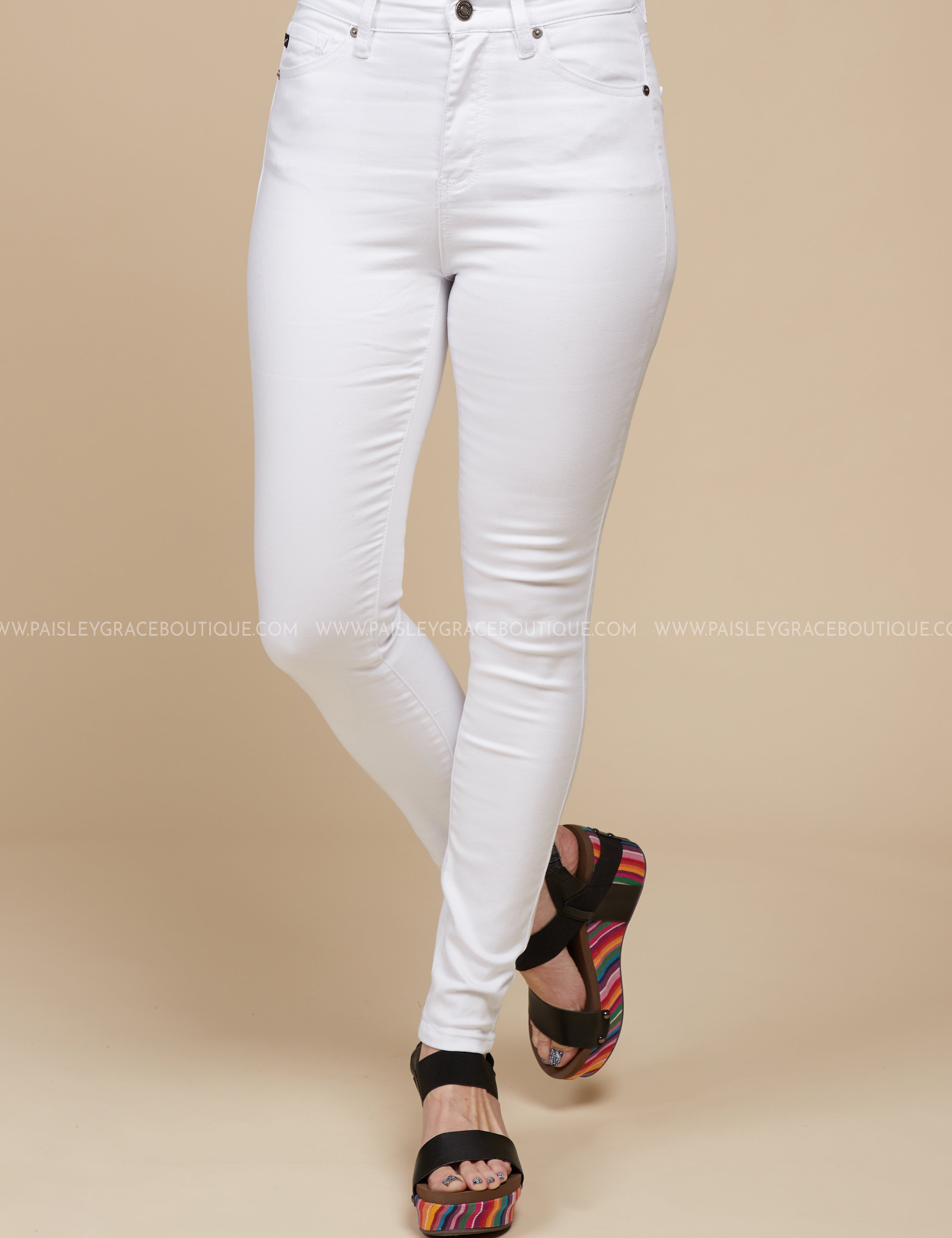 Grace White Jeans* LAST ONES FINAL SALE *
