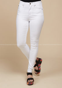 Grace White Jeans  - FINAL SALE