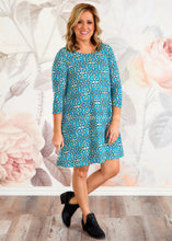 Load image into Gallery viewer, Afternoon Tea Dress - Blue - FINAL SALE CLEARANCE
