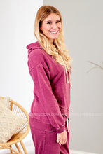 Load image into Gallery viewer, Keep it Casual-TOP-BURGUNDY  - FINAL SALE CLEARANCE
