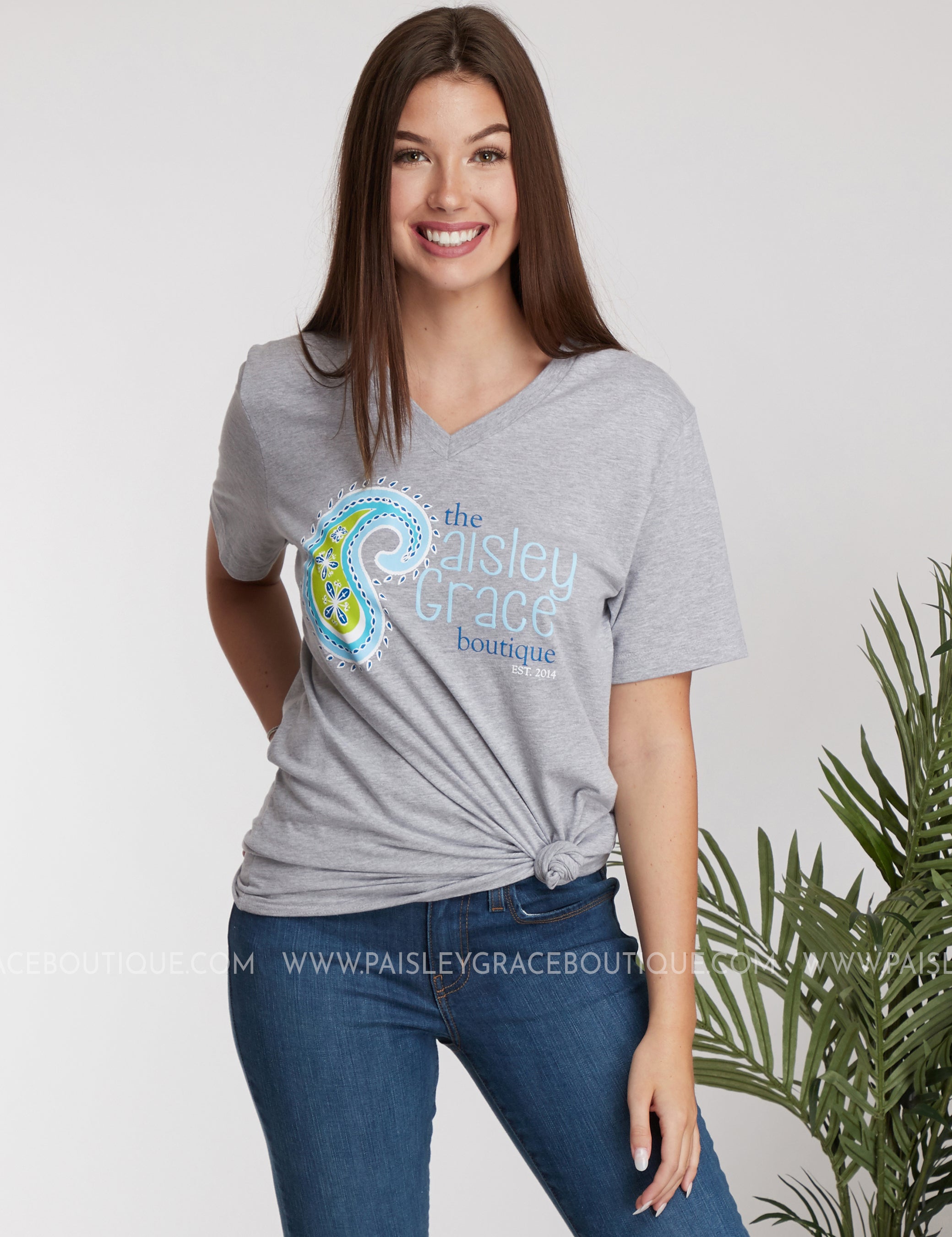 Paisley Grace Paisley Tee - LAST ONES FINAL SALE