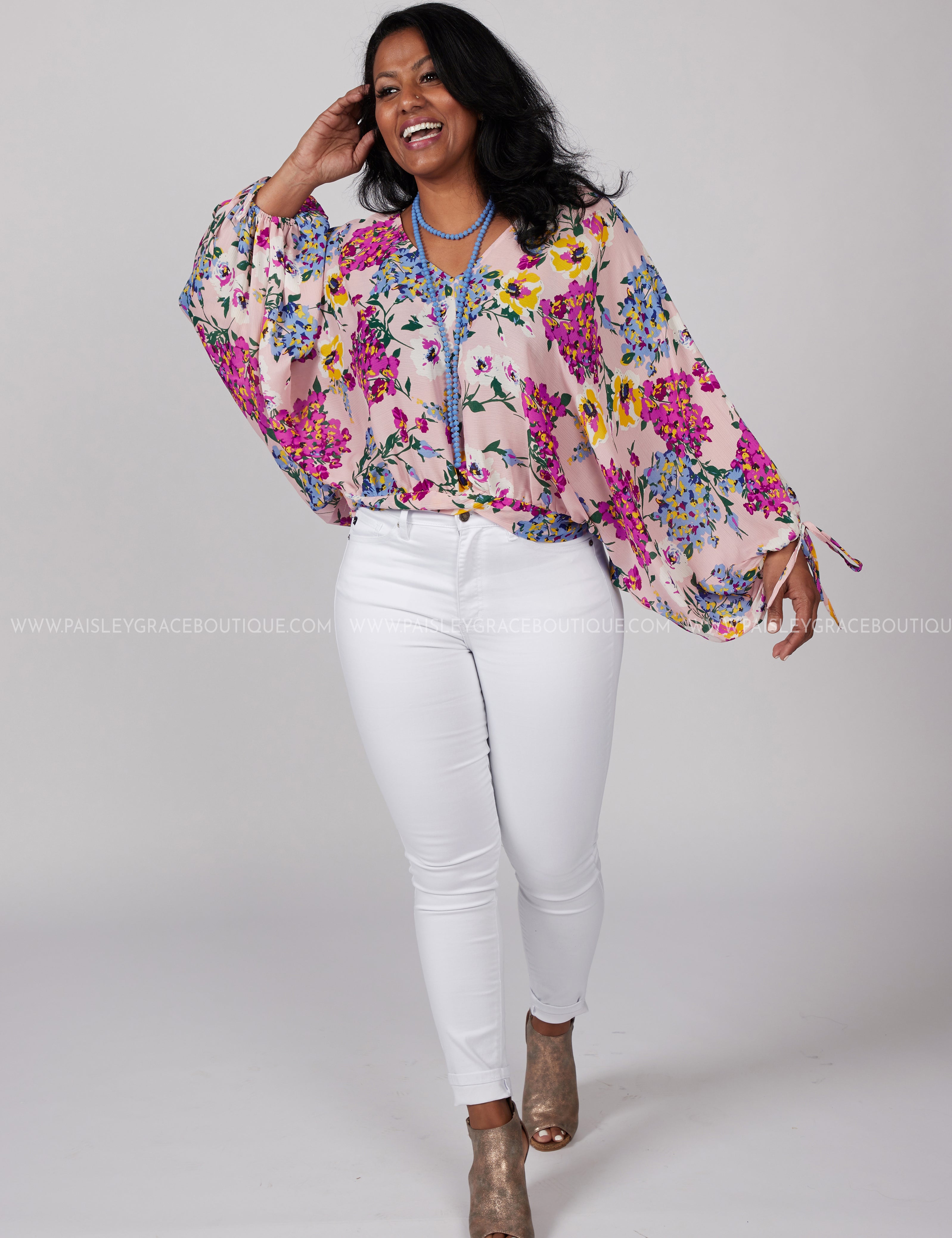 Garden Party Top - LAST ONES FINAL SALE