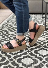 Load image into Gallery viewer, Lapaz Sandals by Blowfish - Black - FINAL SALE
