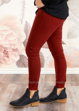 Load image into Gallery viewer, Gia Glider Skinny by Liverpool - Deep Henna - FINAL SALE CLEARANCE
