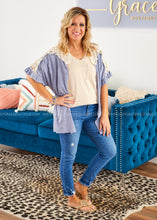 Load image into Gallery viewer, All That You Are Cardigan - Denim  - FINAL SALE
