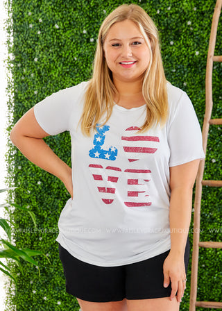 USA Love Tee  - FINAL SALE