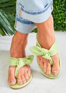 Bow Sandal - 5 Colors - FINAL SALE