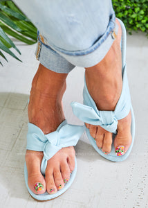 Bow Sandal - 5 Colors - FINAL SALE