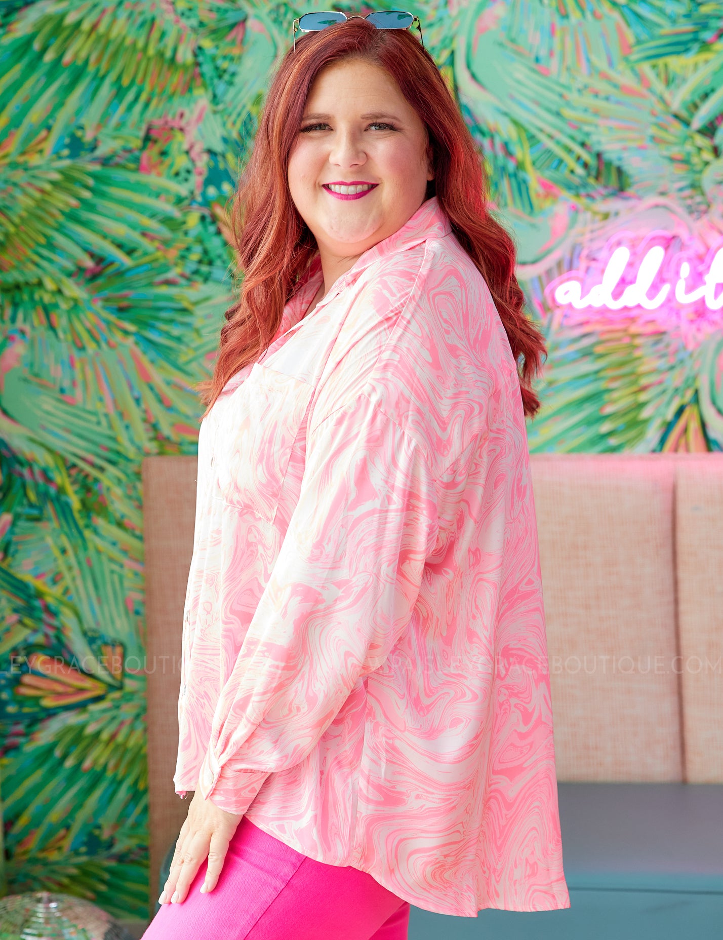 New York Night Life Top - LAST ONES FINAL SALE