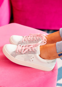 Supernova Sneakers by Corkys - Silver Glitter
