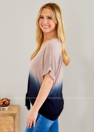 Effortless Edge Top - 2 Colors - FINAL SALE