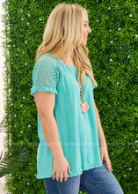 Load image into Gallery viewer, Marlena Top - EMERALD - FINAL SALE
