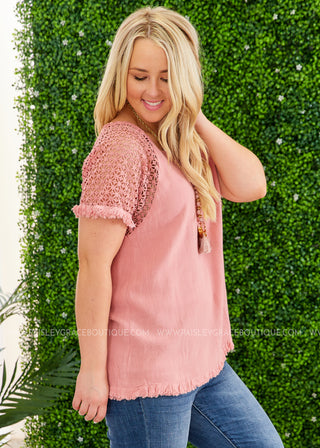 Marlena Top - ROSE - LAST ONE FINAL SALE