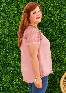 Marlena Top - ROSE - FINAL SALE