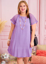 Load image into Gallery viewer, Give Me Butterflies Dress - Lavender  - FINAL SALE

