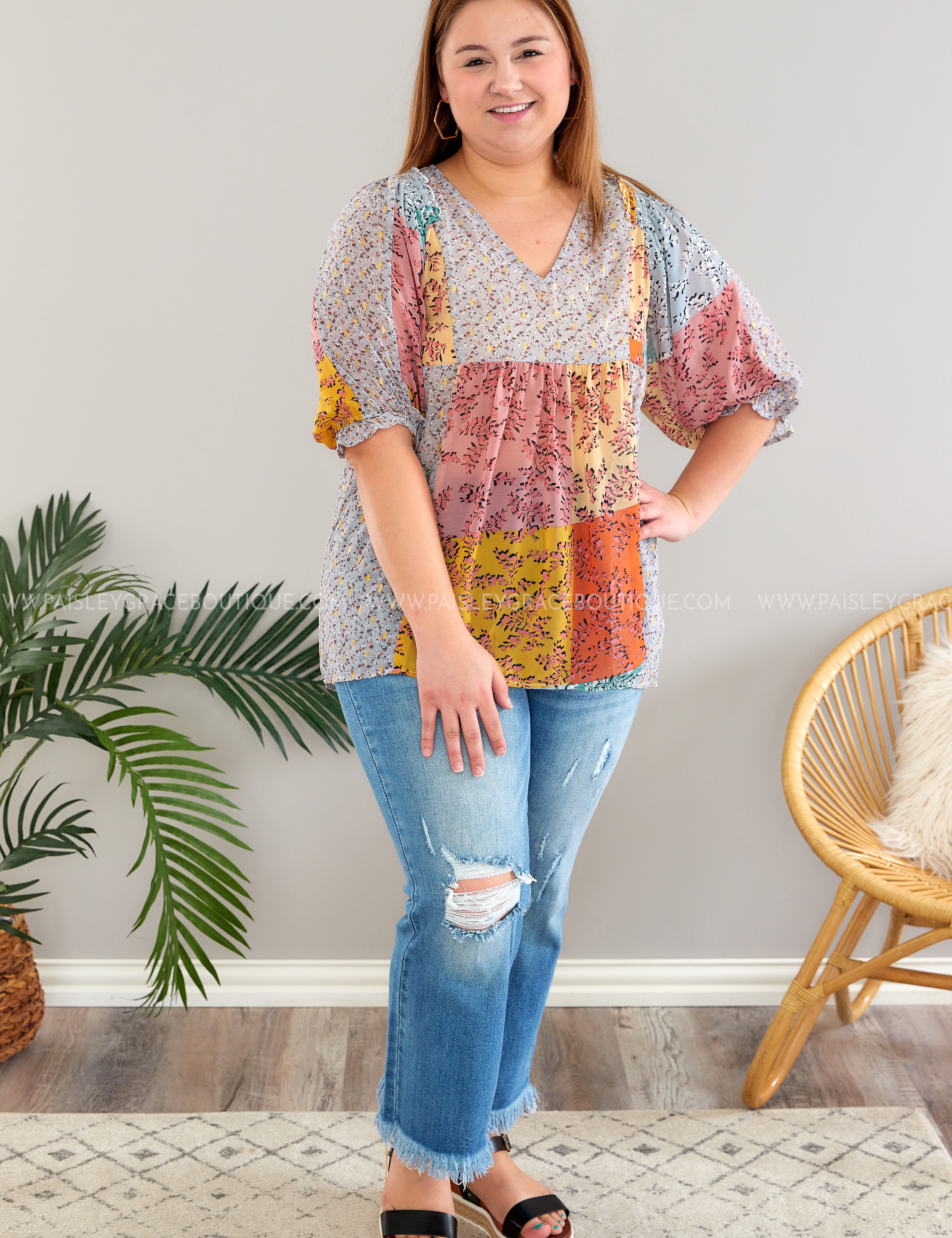 The More You Grow Top* FINAL SALE *