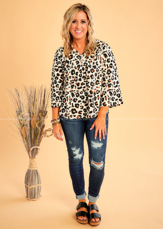 Maddox Top - Leopard - FINAL SALE