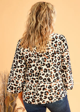 Maddox Top - Leopard - FINAL SALE