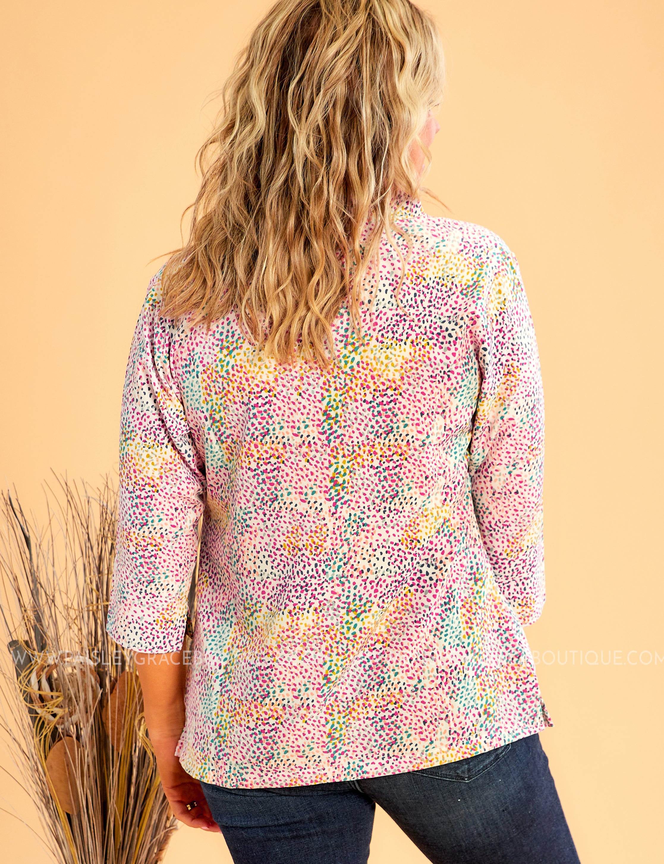 Reid Top - Confetti - LAST ONES FINAL SALE