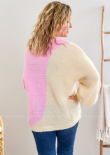 Load image into Gallery viewer, Maple Sweater by Mud Pie - Pink/Ivory - FINAL SALE
