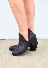 Load image into Gallery viewer, Marlene Ankle Booties by Very G - Black Snake - FINAL SALE
