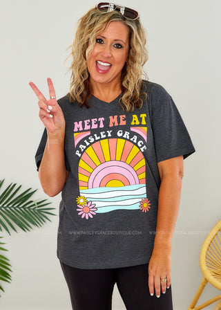 Meet Me At Paisley Grace Tee - FINAL SALE