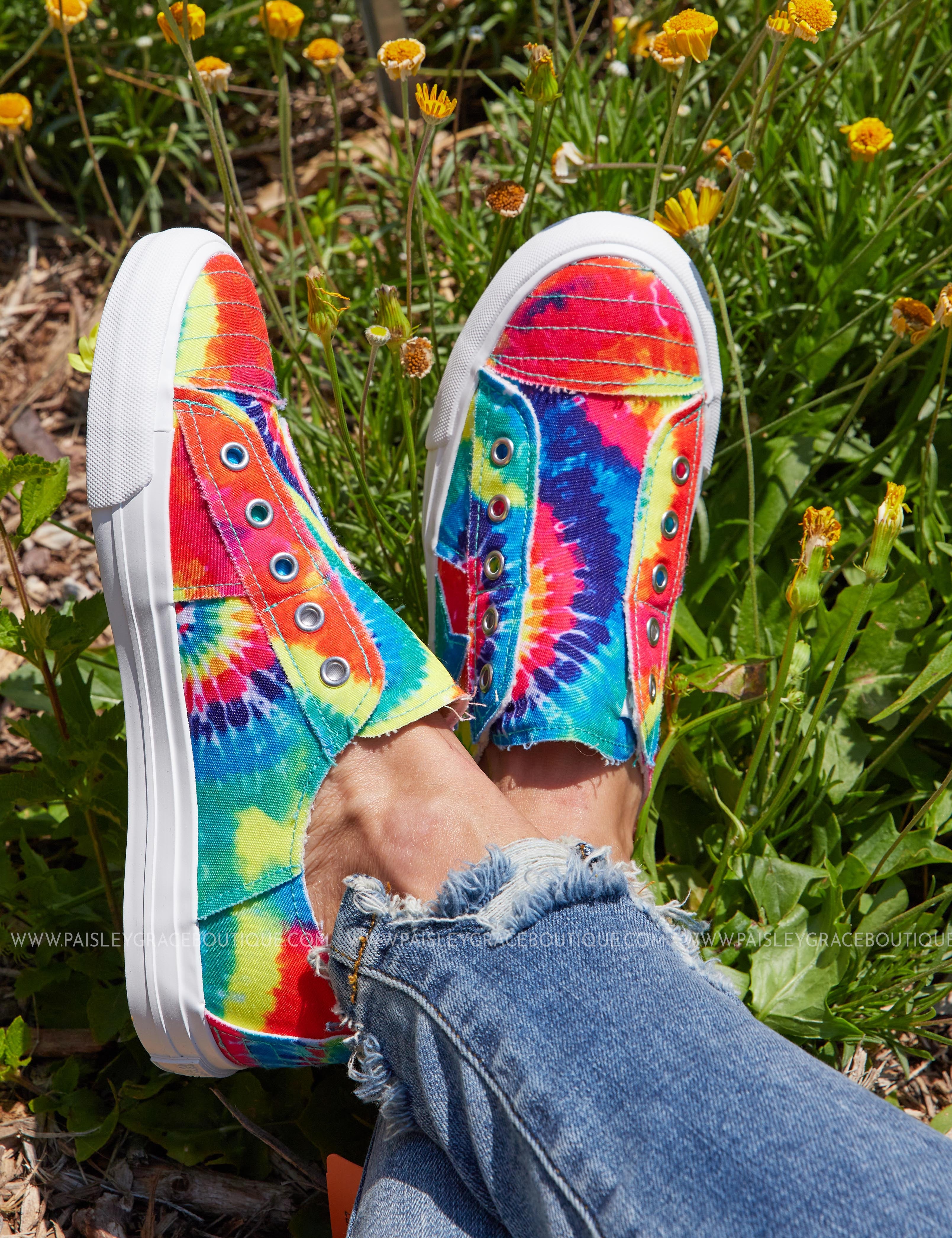 Play Along Sneaker by Gypsy Jazz- RED MULTI* LAST ONES FINAL SALE *