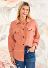 Load image into Gallery viewer, Cleo Shacket  - FINAL SALE CLEARANCE
