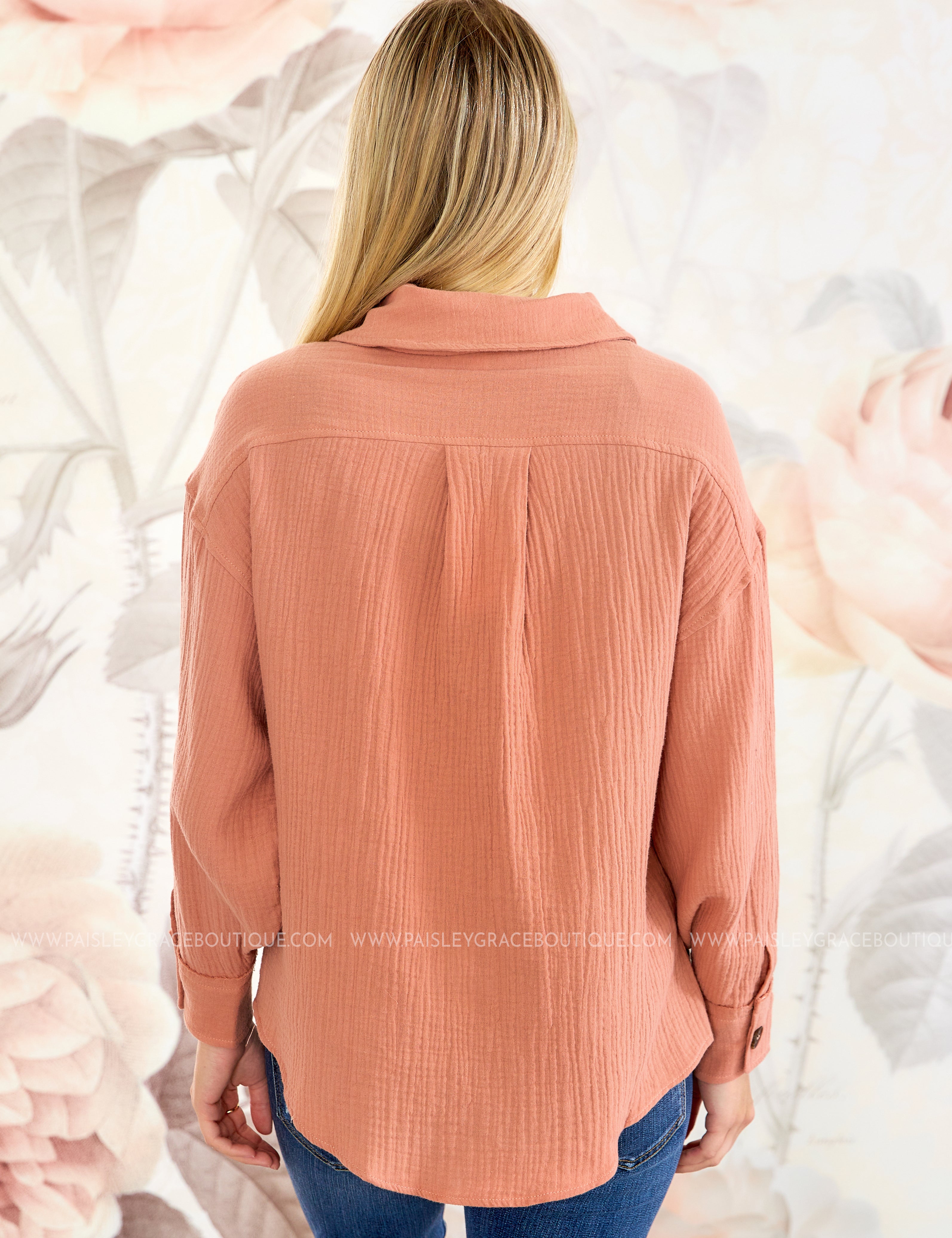 Cleo Shacket* FINAL SALE *