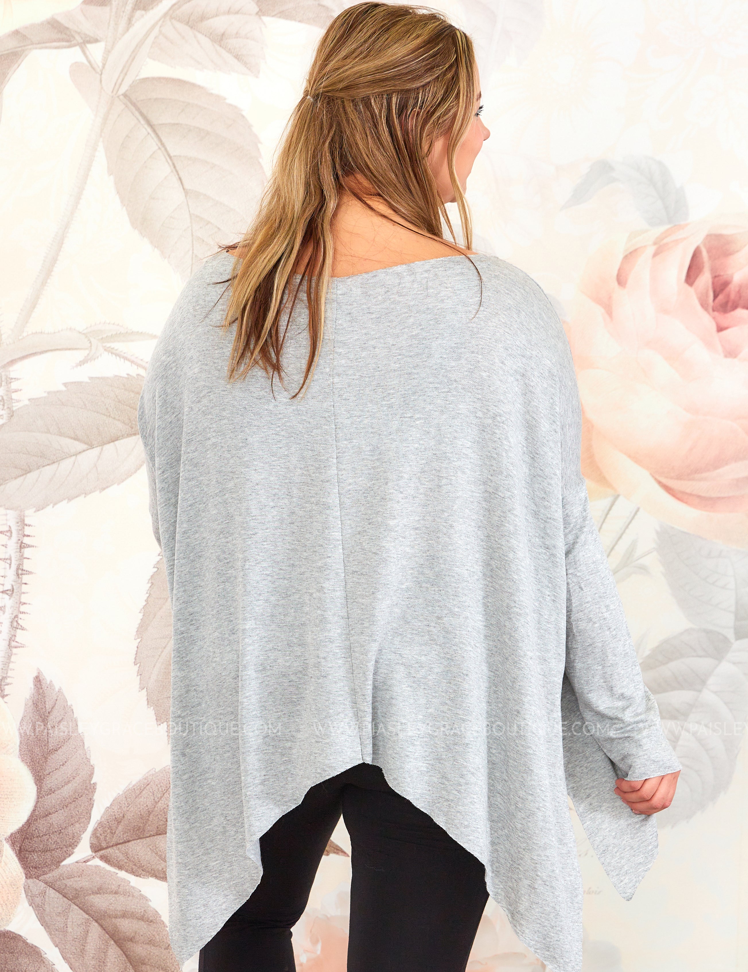 Sydney Top - Grey - LAST ONES FINAL SALE