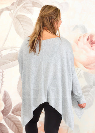 Sydney Top - Grey - LAST ONES FINAL SALE