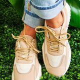 Marathon Sneakers - TAUPE* LAST ONES FINAL SALE *