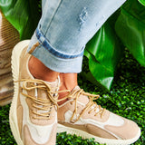 Marathon Sneakers - TAUPE* LAST ONES FINAL SALE *