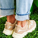 Marathon Sneakers - TAUPE* LAST ONES FINAL SALE *