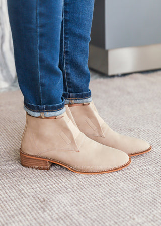 Ellison Bootie-TAUPE - LAST ONE FINAL SALE